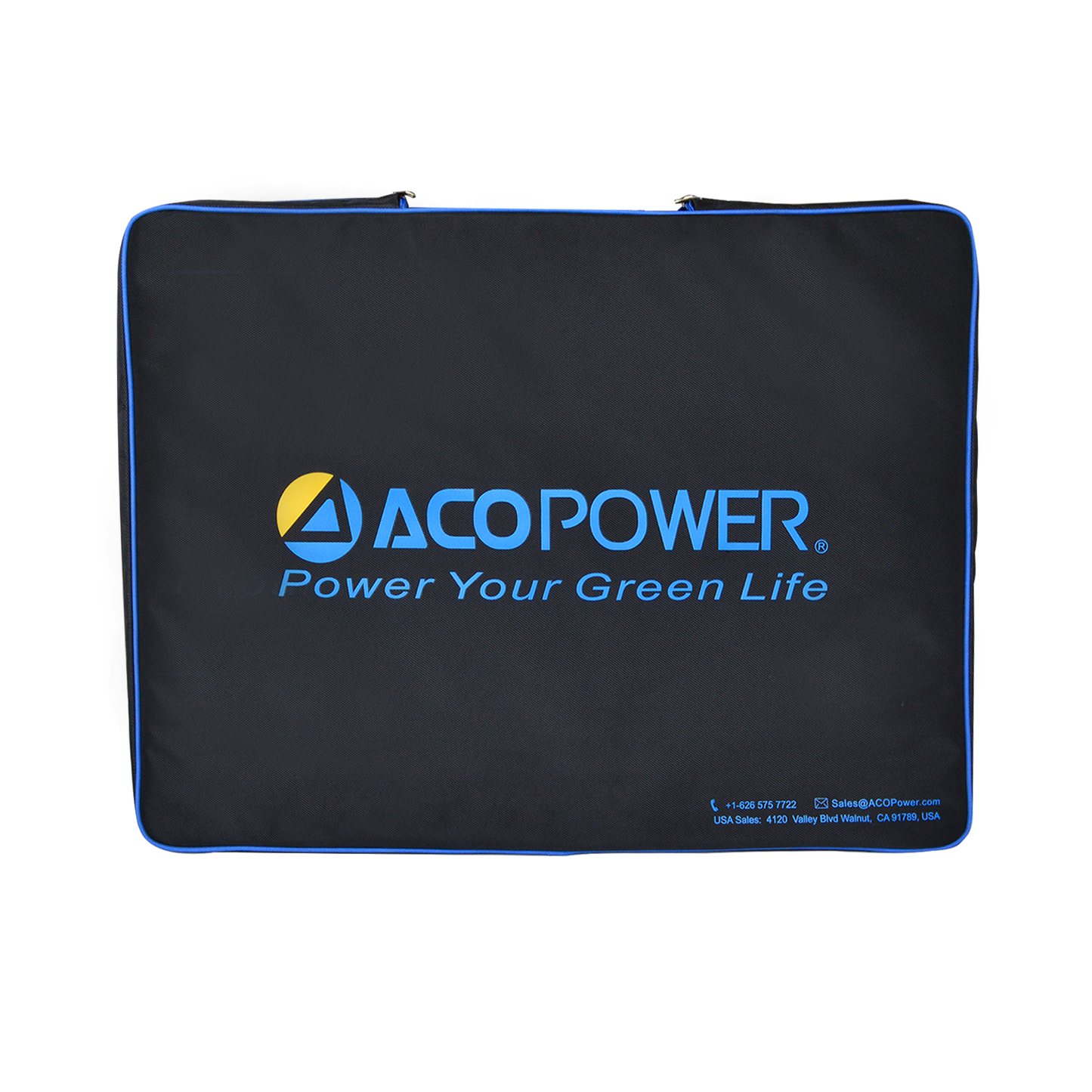 ACOPower™ 120W Portable Solar Panel Kit, Lightweight Briefcase with 20A Charge Controller